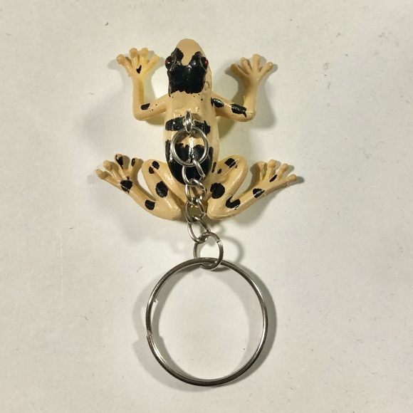 Spotted Frog Toy Keychain - Picture 2 of 5
